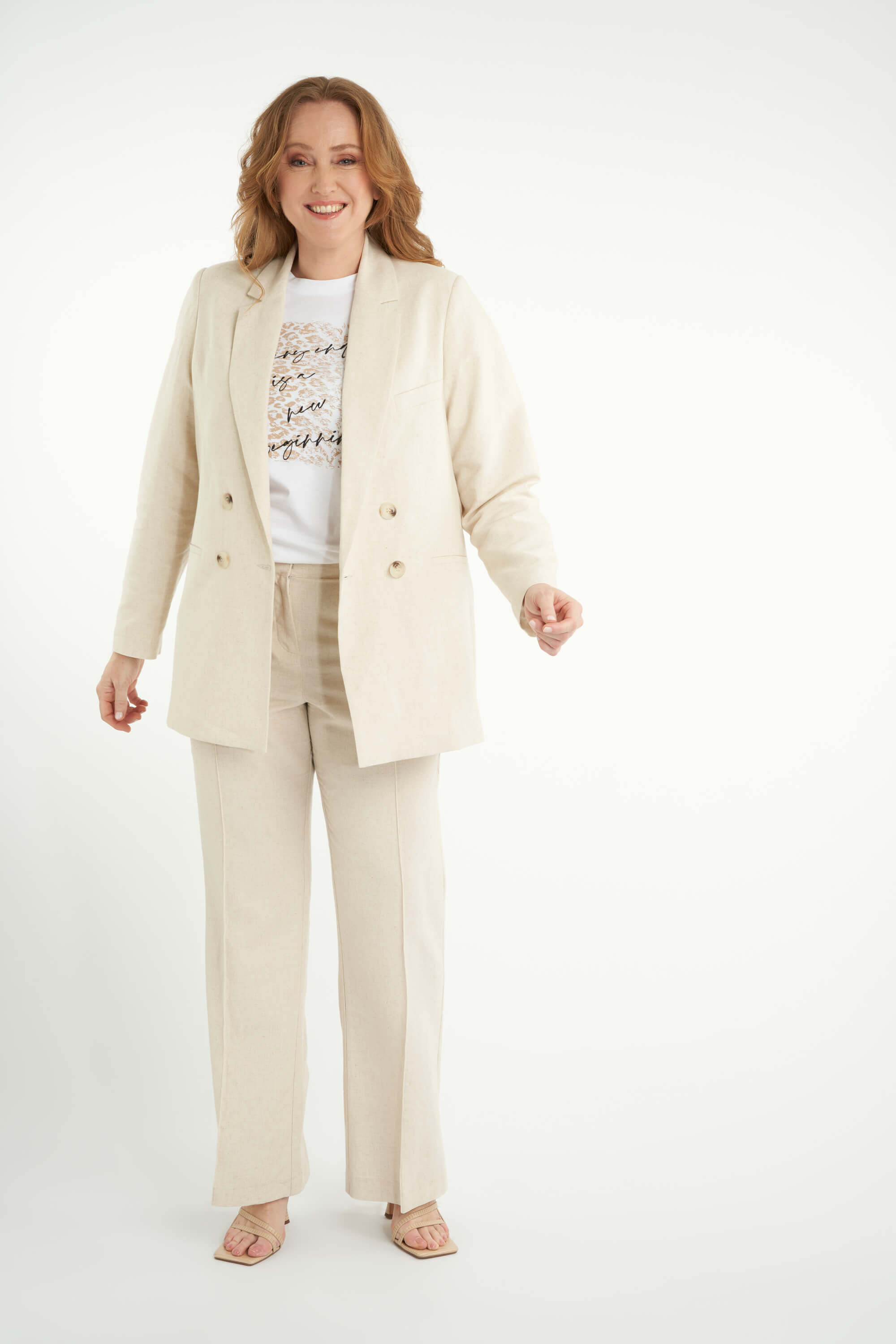 Linnen blazer  image number 6