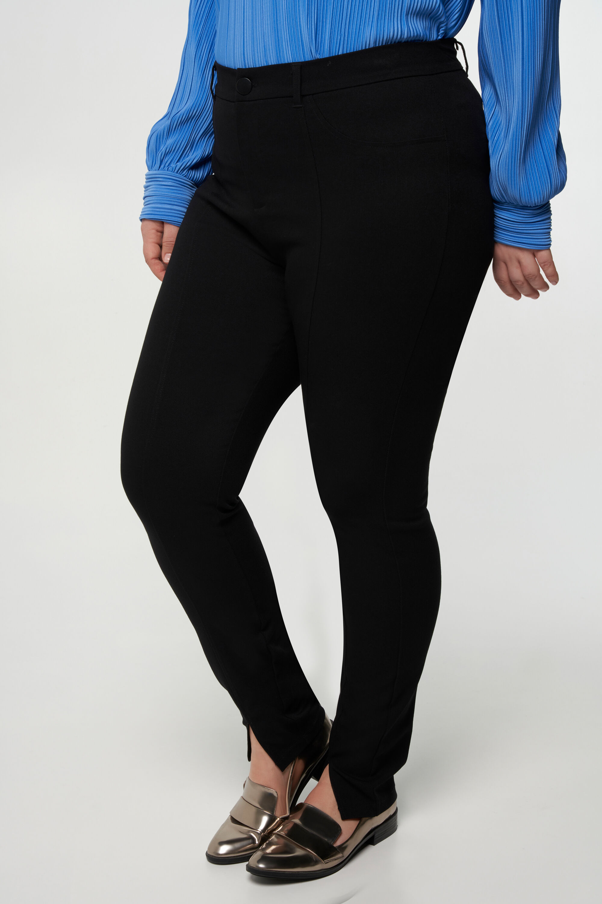 Broek met splitjes aan de voorkant image number 5