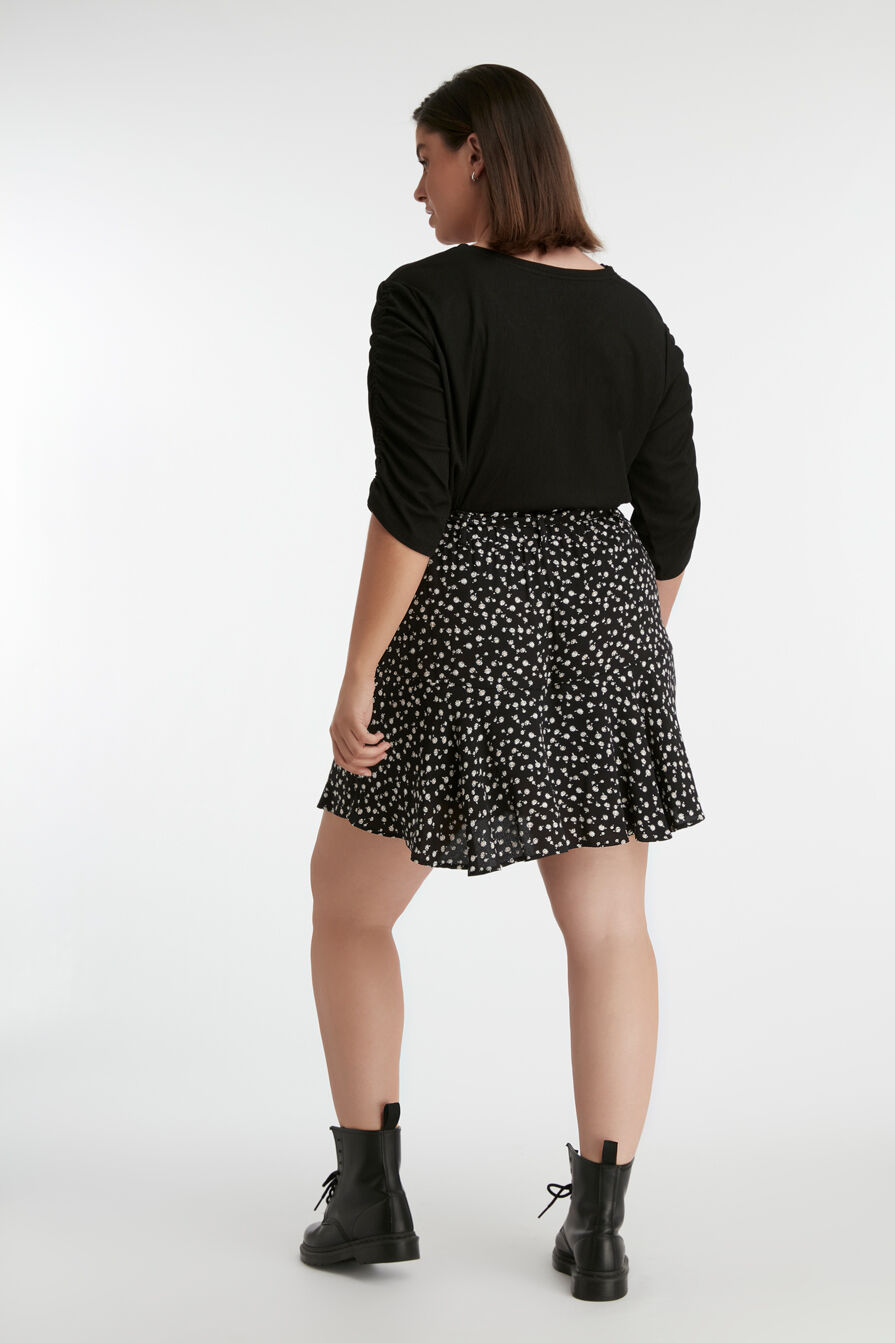 Skort met strik ceintuur image number 3