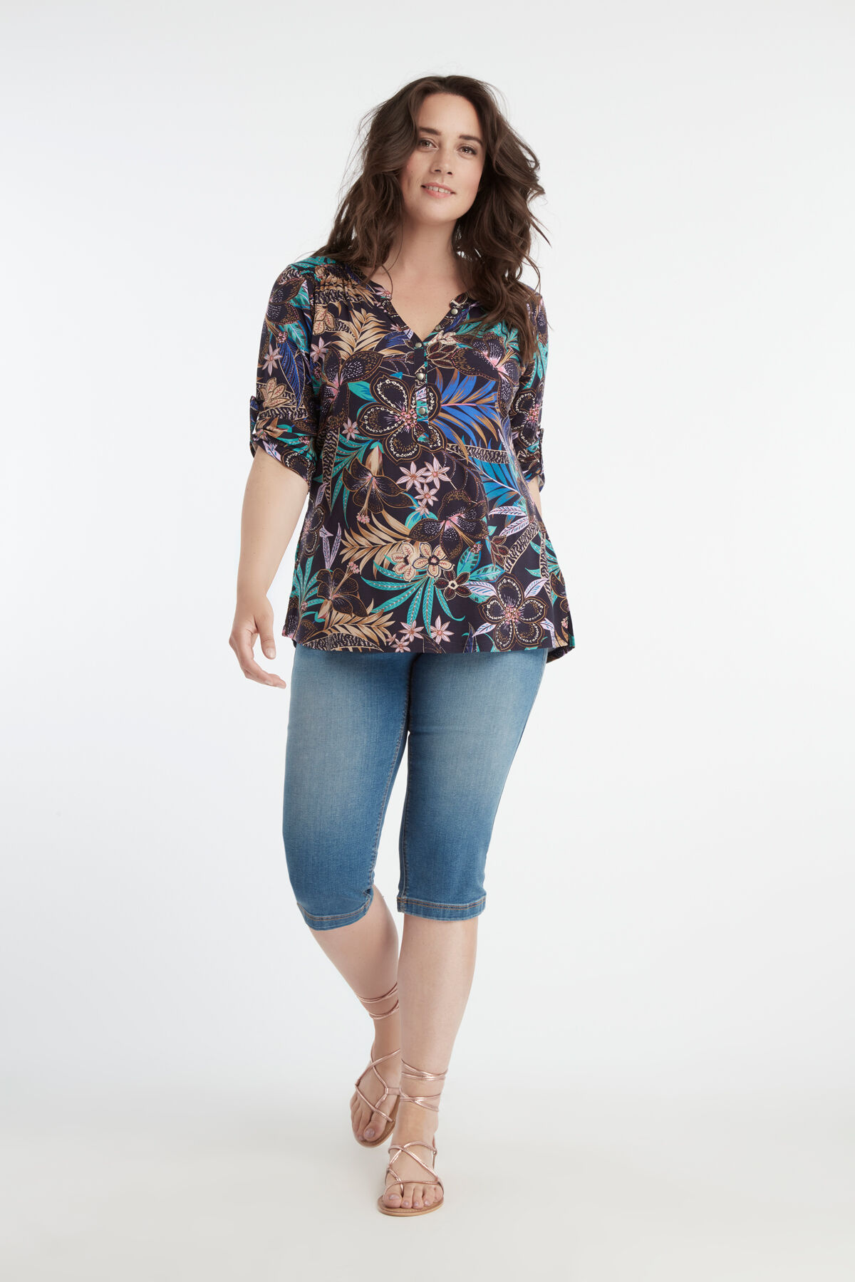 Top met print image number 5