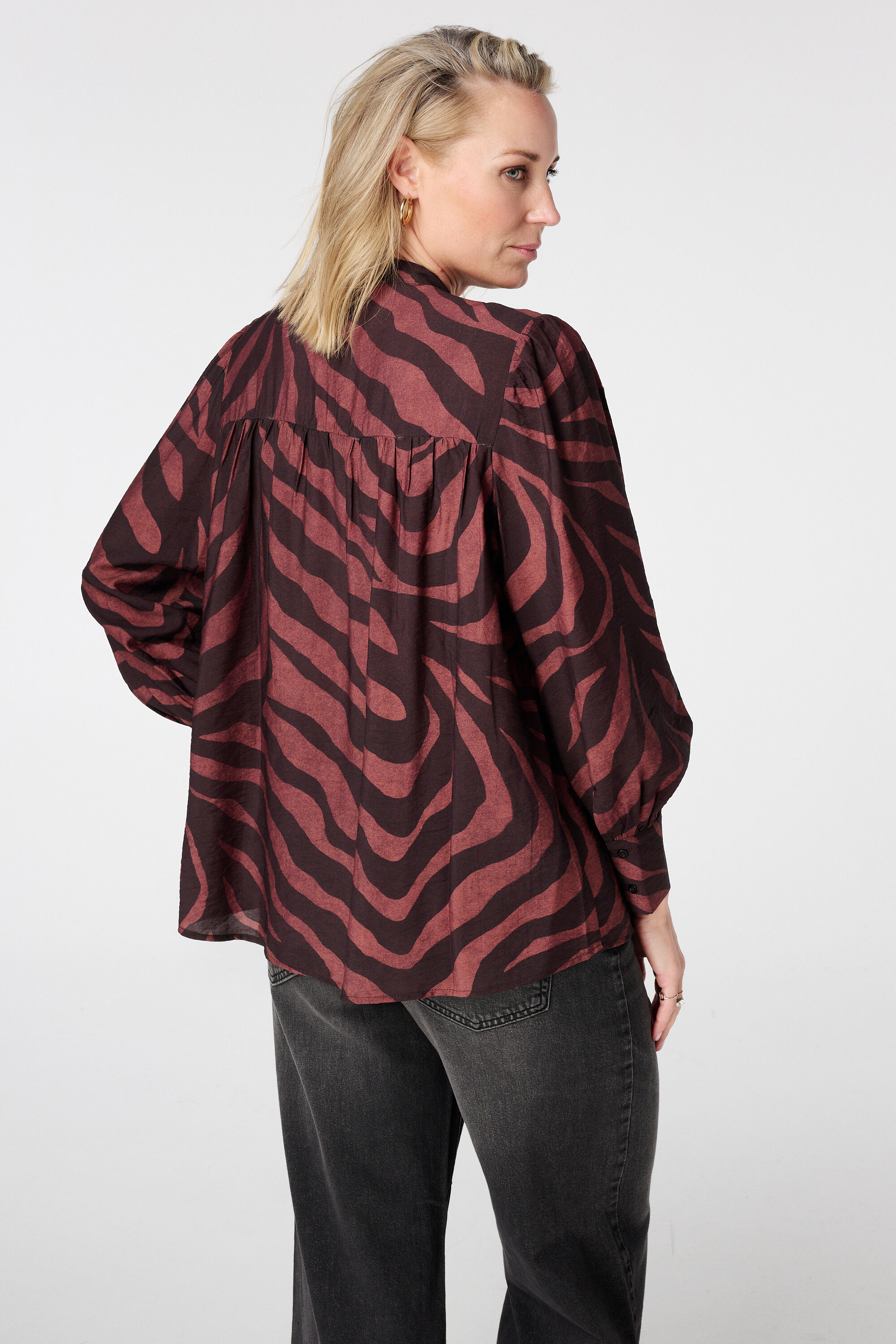 Blouse met dierenprint image number 3