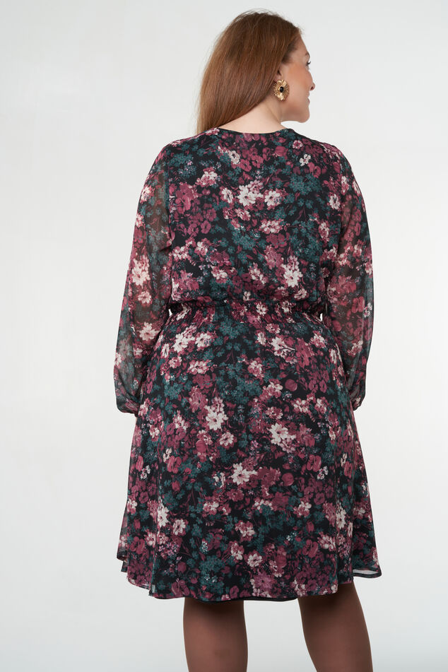Jurk met bloemenprint image number 4