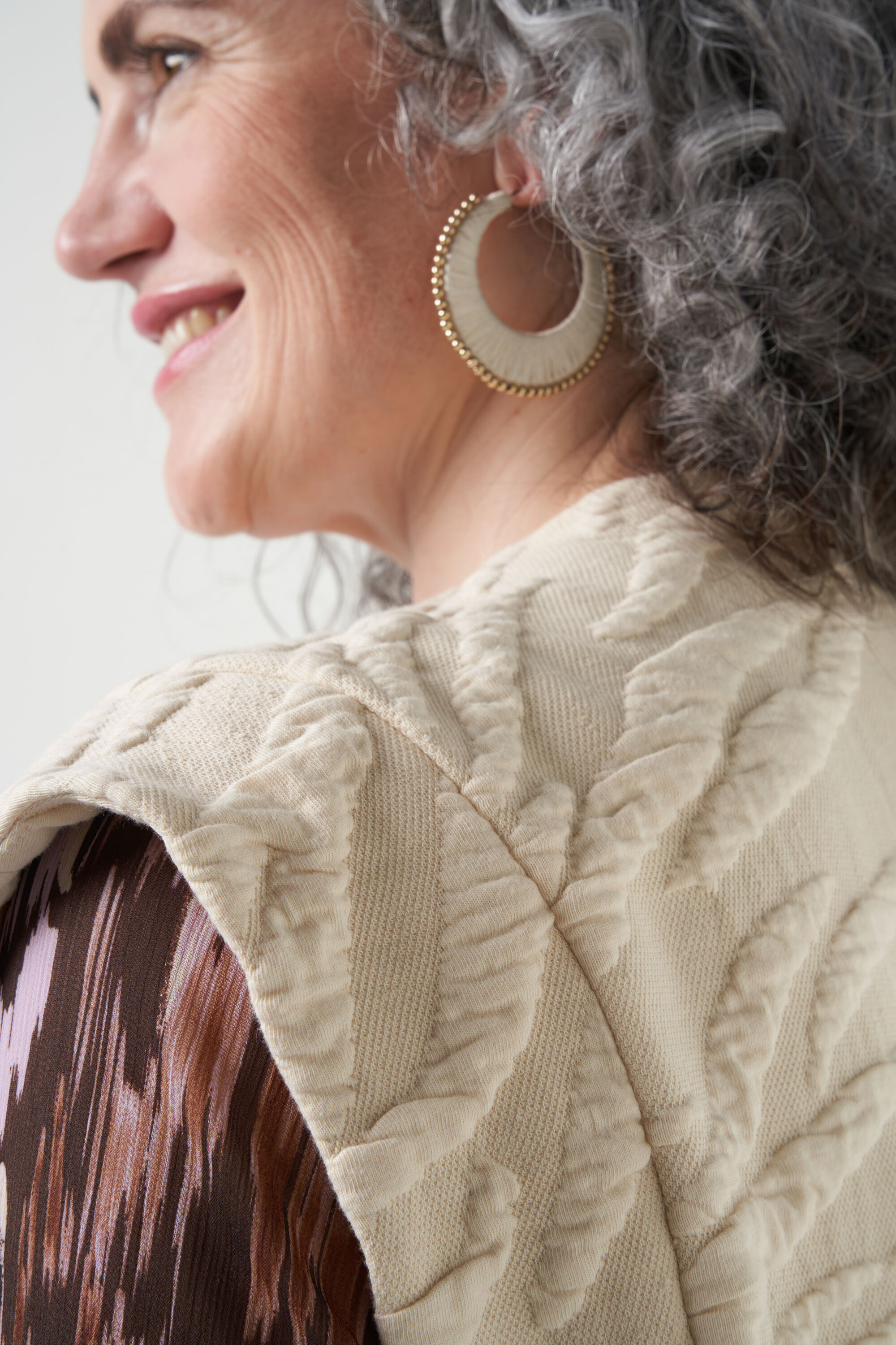 Jacquard gilet  image number 5