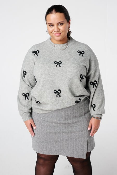 Trui met strikjes print Trui met strikjes print