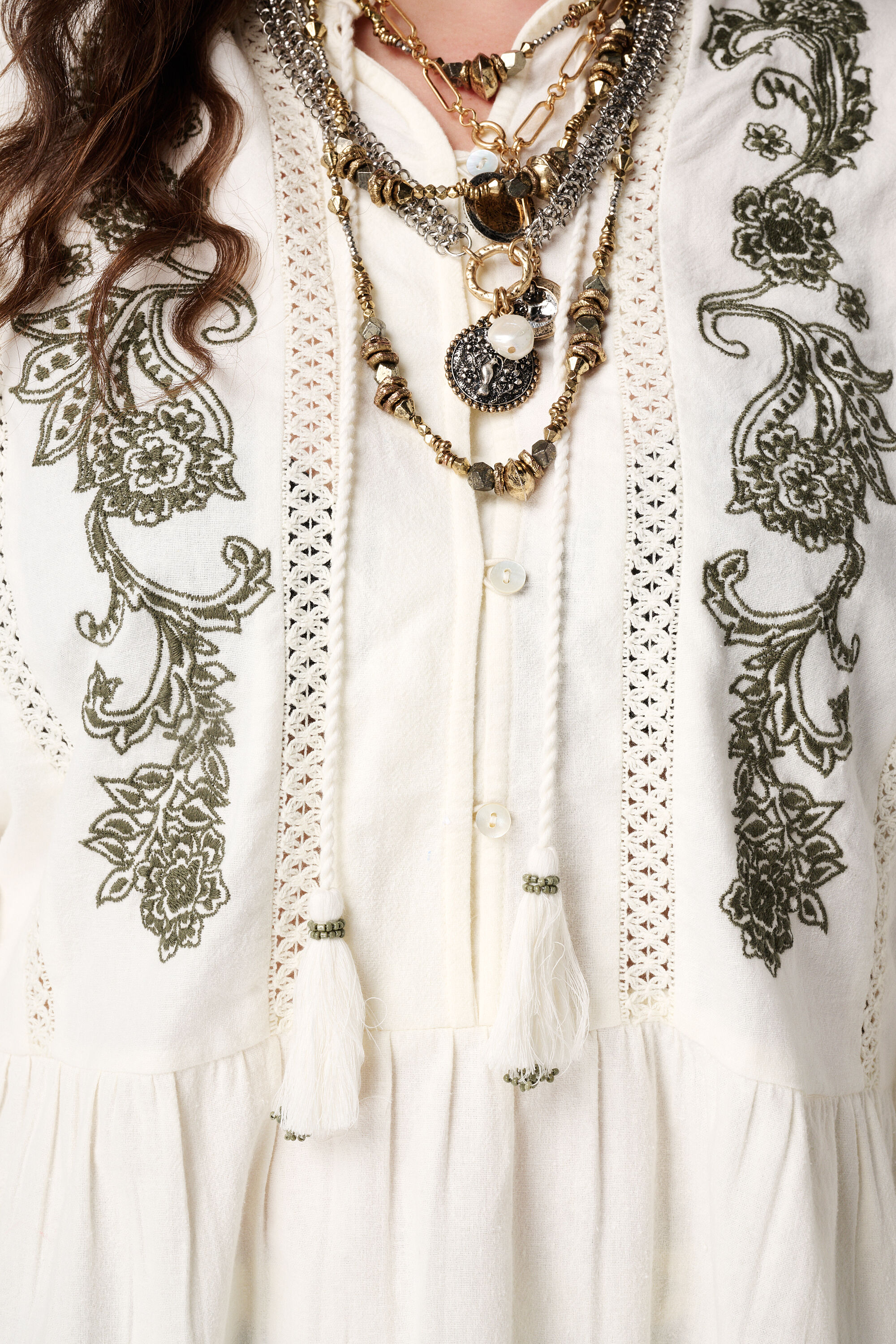 Blouse met embroidery image number 6