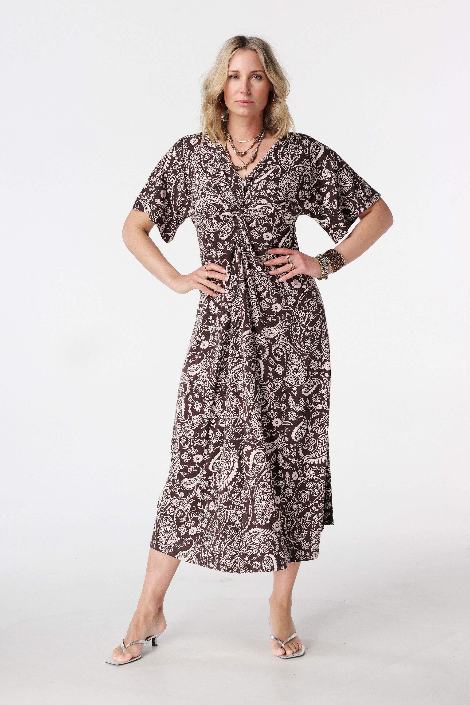 Maxi jurk met print