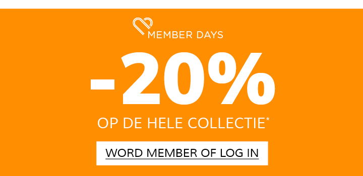 -20% voor Members