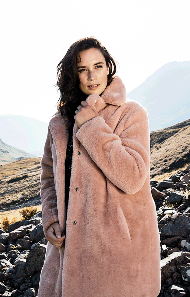 Faux fur jassen