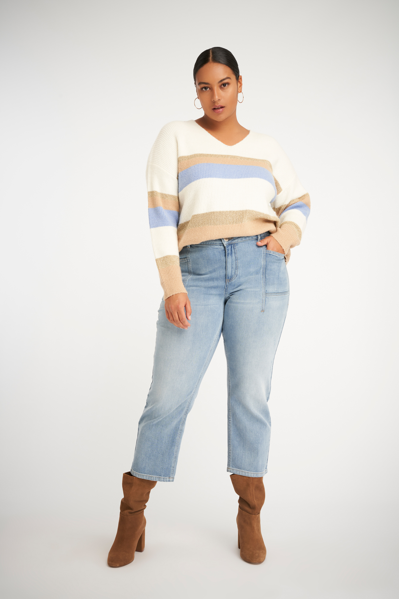Jeans met steekzakken bij MS Mode®