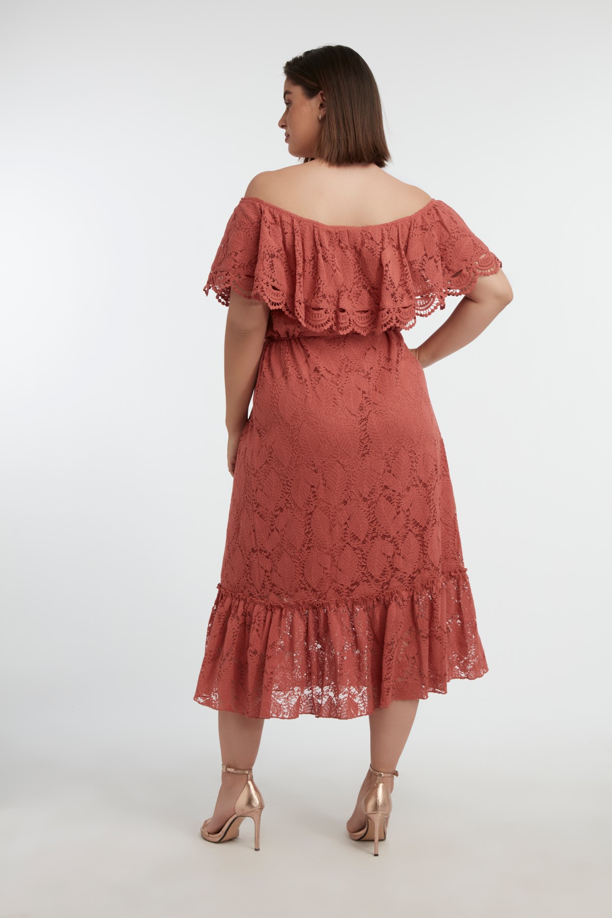 Glitter Jurk DecolletÃ© Jurk Off-shoulder Gelaagde Damesjurk Voor