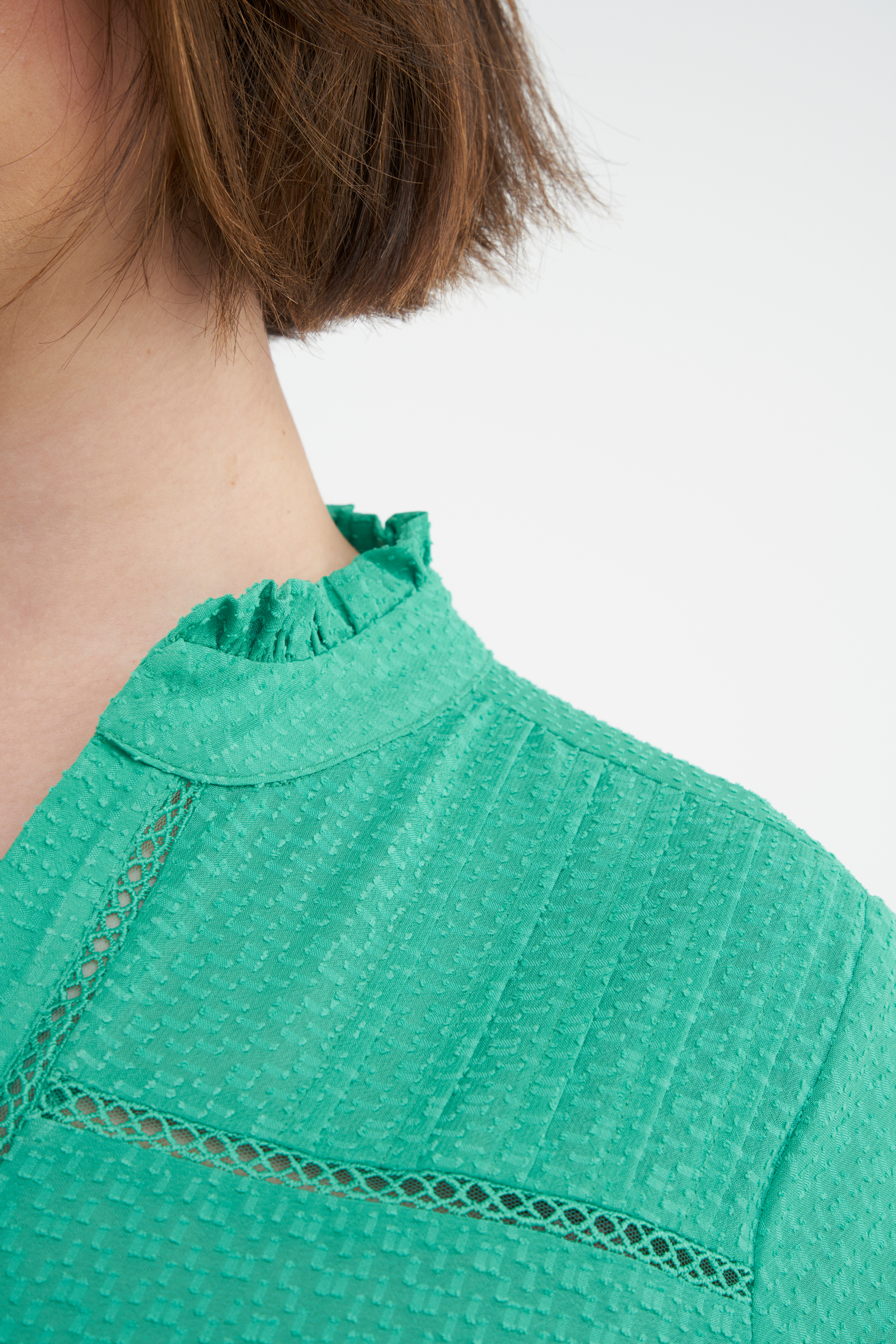 Semi-transparante blouse image number 4
