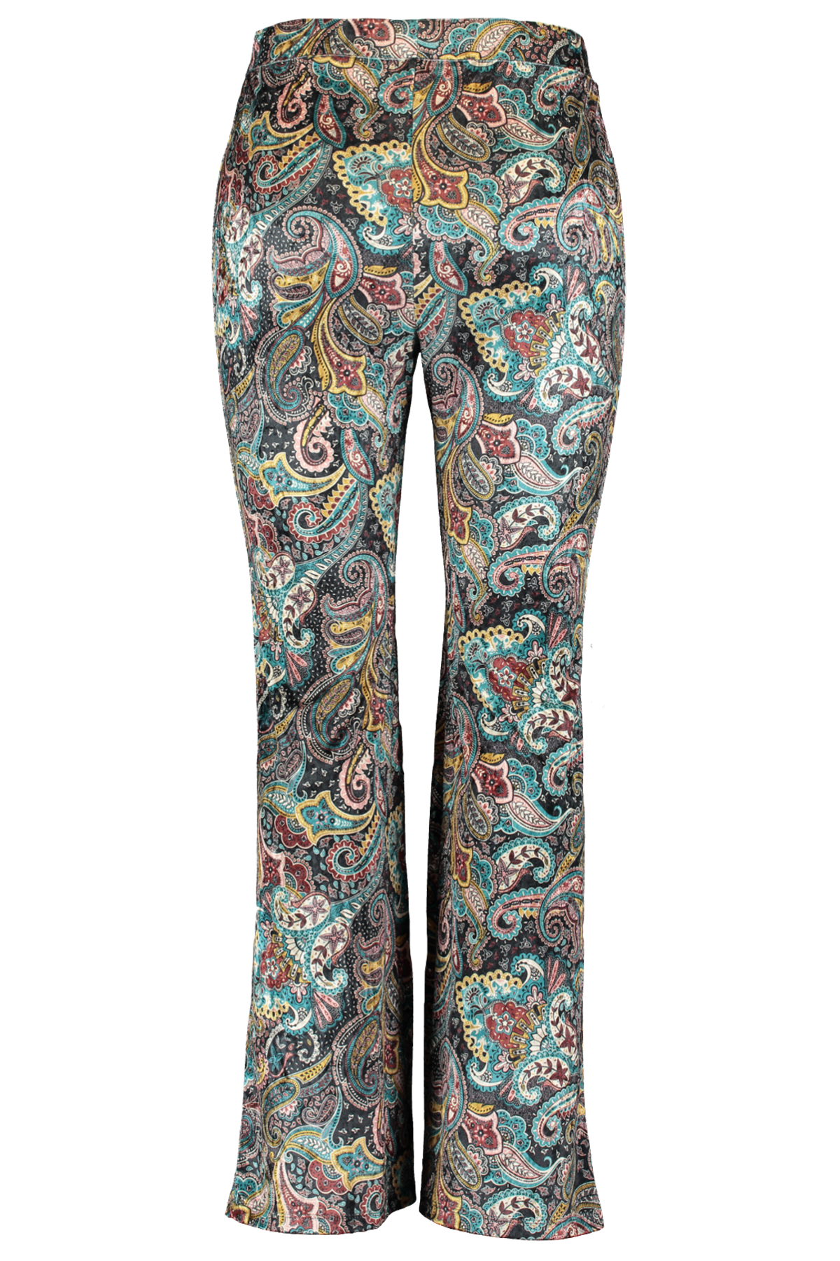 flared legging print