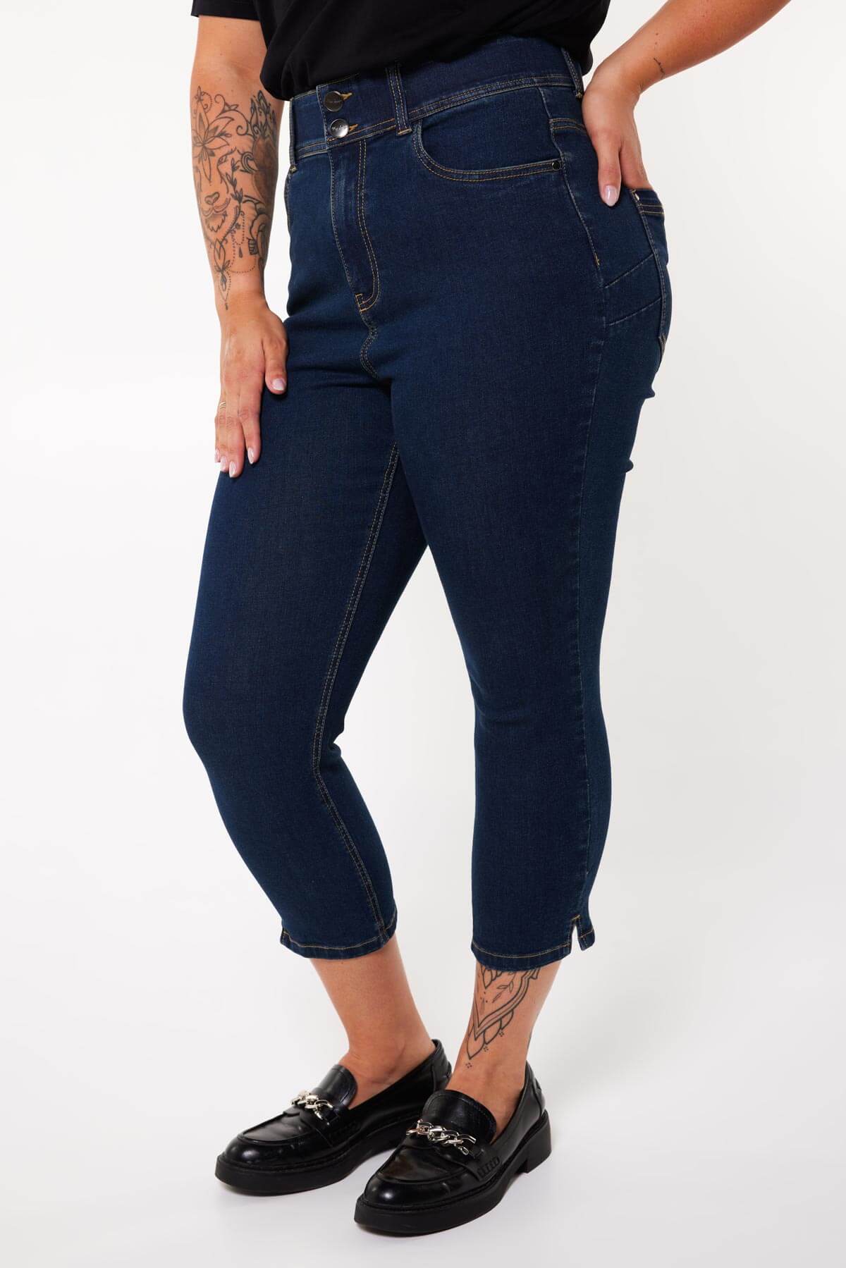 Shaping Skinny Jeans SCULPTS capri lengte  image number 6