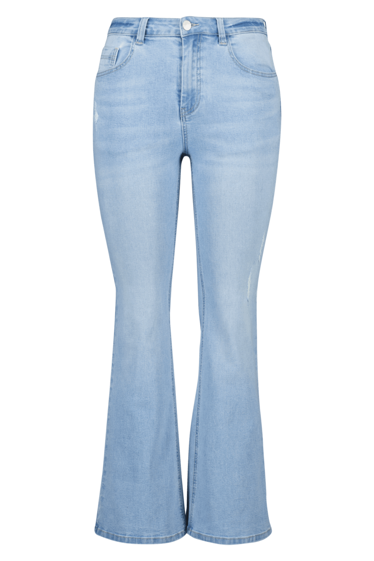 kin vertaler envelop Dames Flared jeans Stonewash Denim | MS Mode