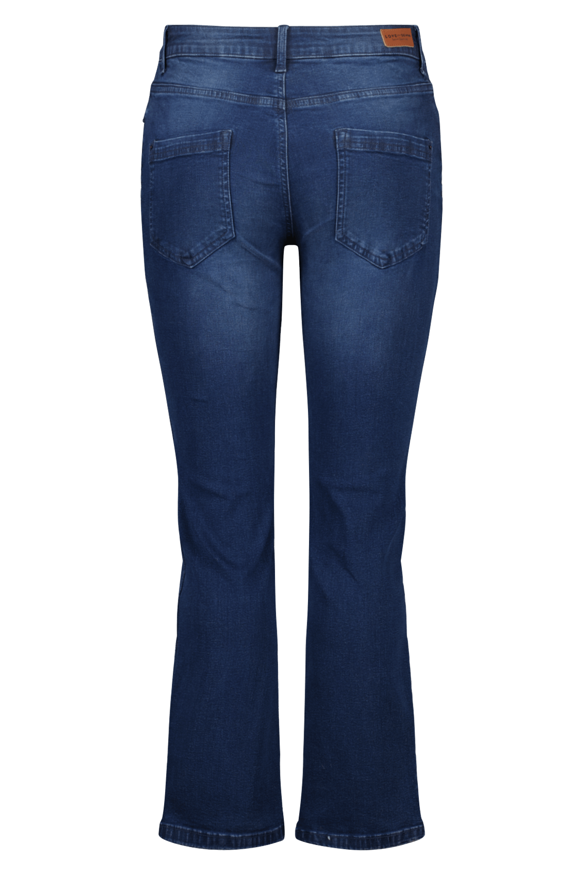 Stonewash Denim Straight leg jeans LILY bij MS Mode®