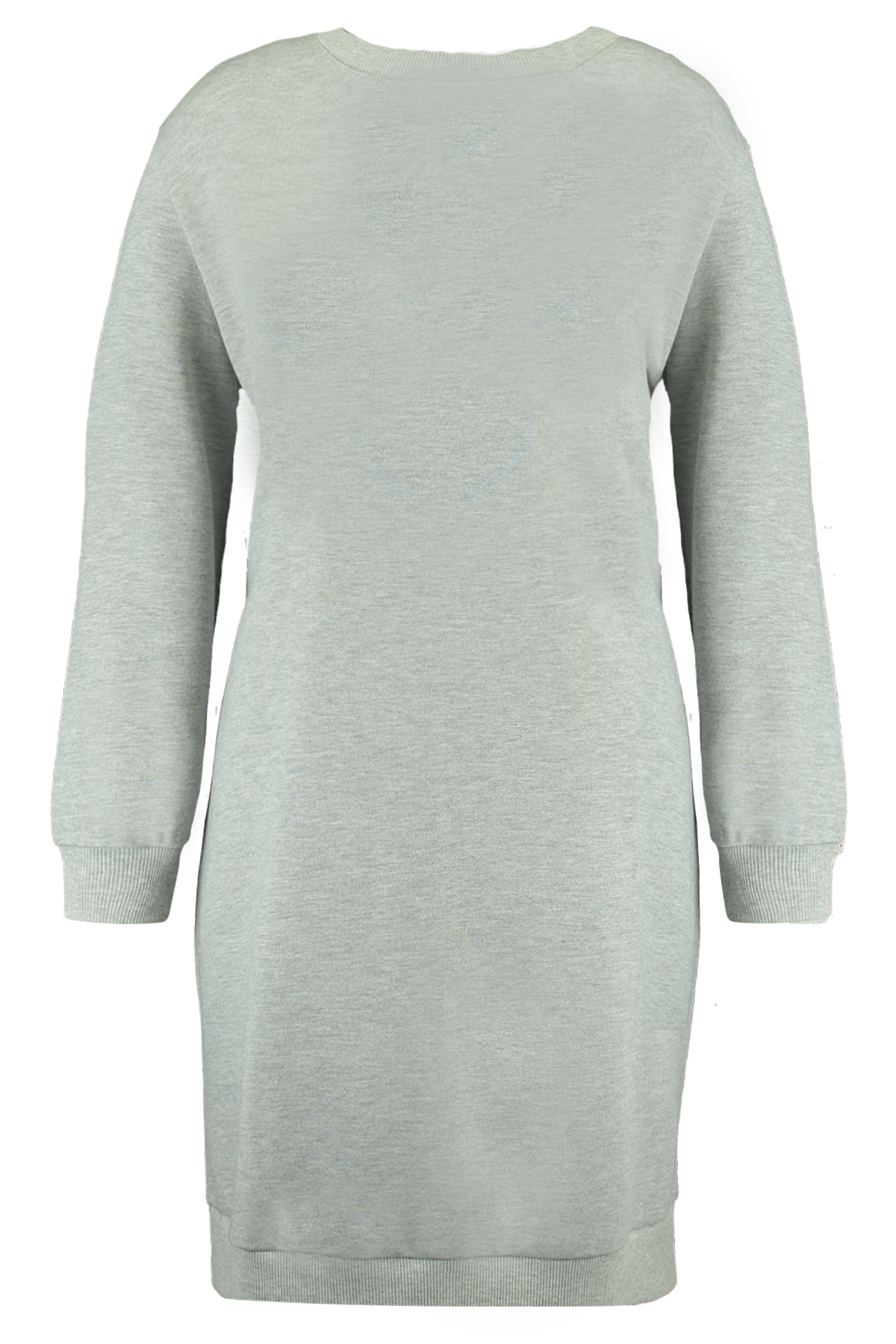 Sweater jurk met opdruk image number null