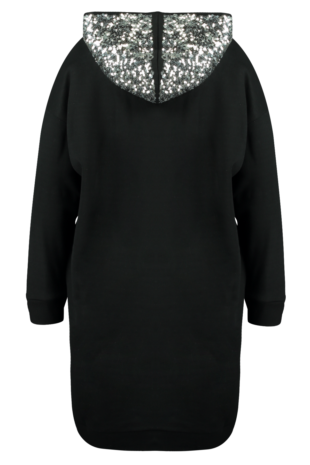 Sweater jurk met pailletten image number 2