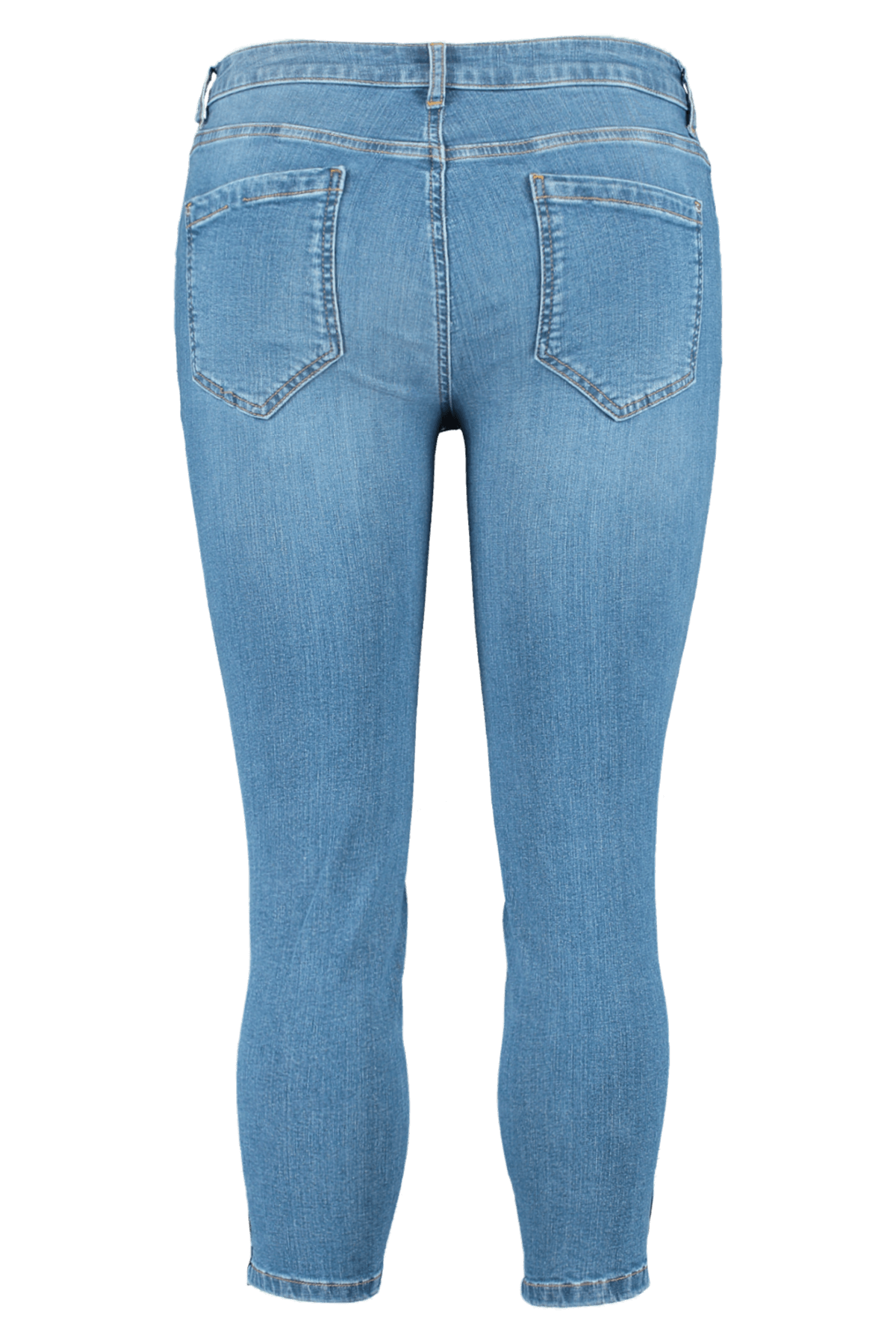 Slim leg capri jeans image number null