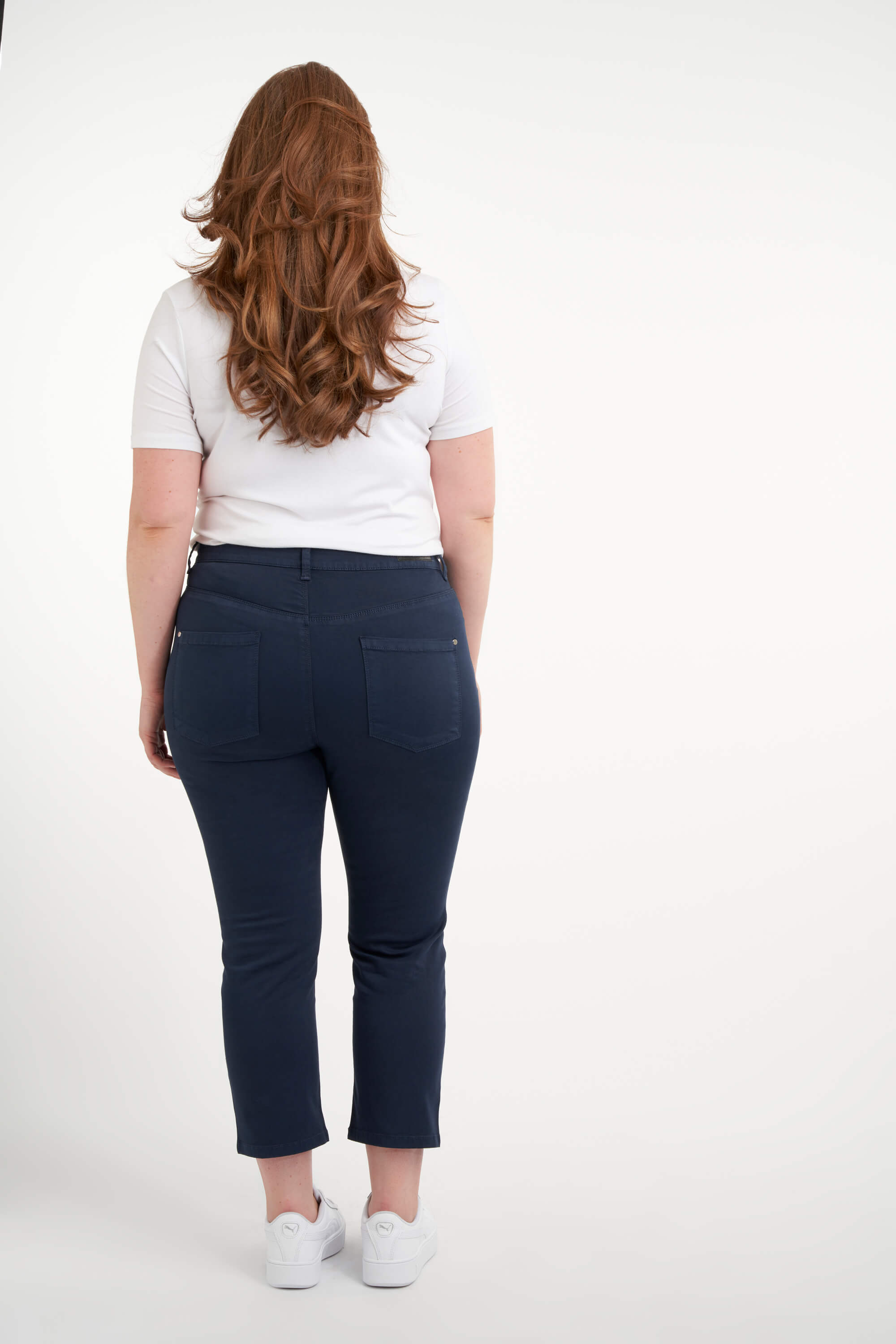 Slim leg 3/4 jeans SLIMS image number 3