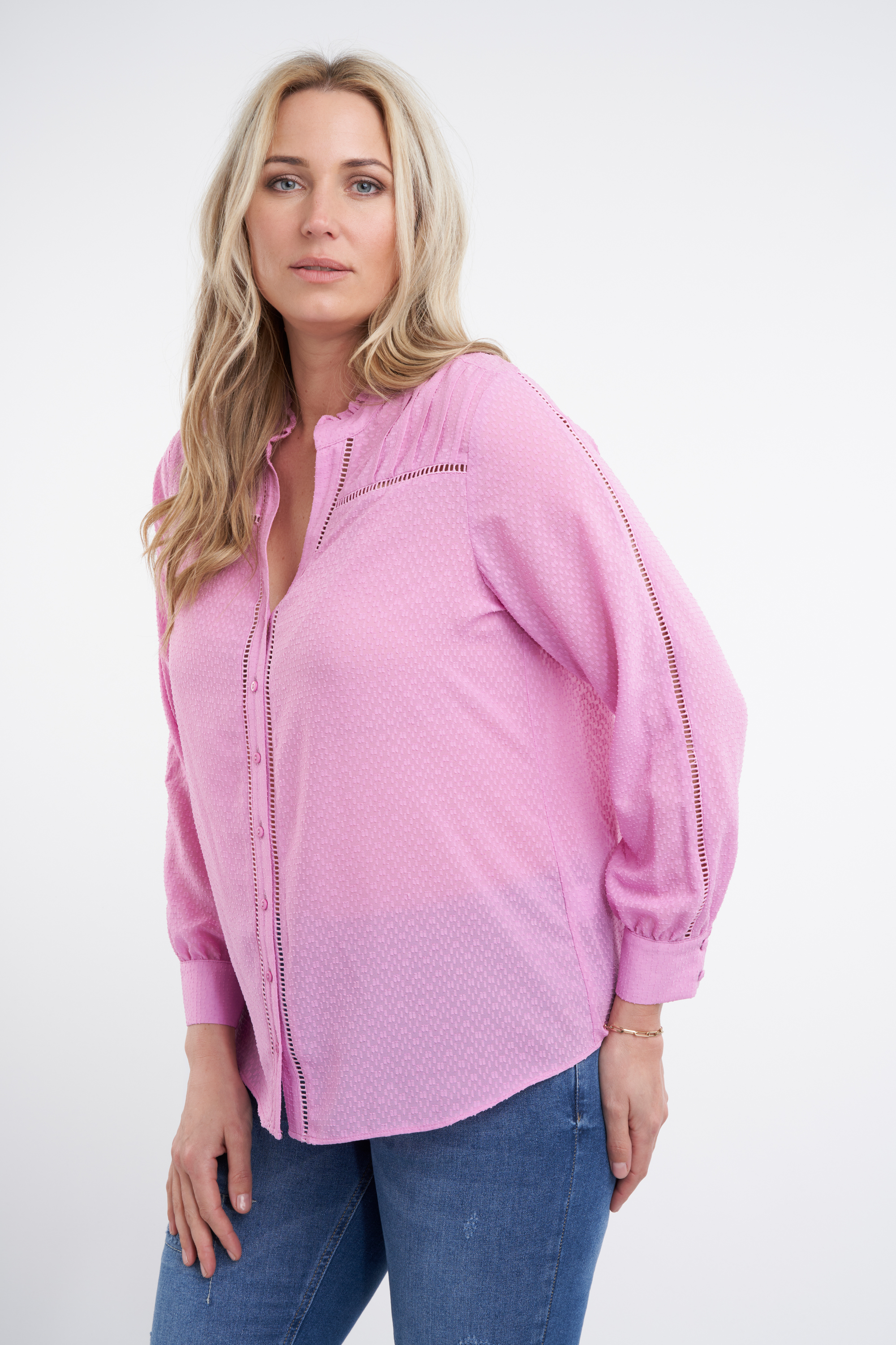 Semi-transparante blouse image number null