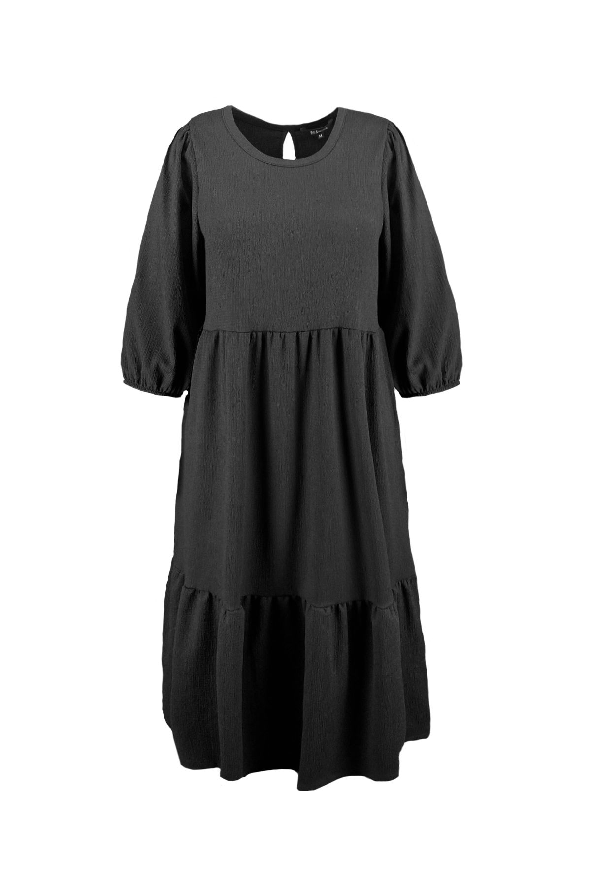 Zwangerschapsjurk, mesh lange mouwen met wijde aanzet en bloempatroon, midi jurk, getailleerd, voor babyshower, fotosessie, Wit, M Zwangerschapsjurk, mesh lange mouwen met wijde aanzet en bloempatroon, midi jurk, getailleerd, voor babyshower, fotosessie, Wit, M