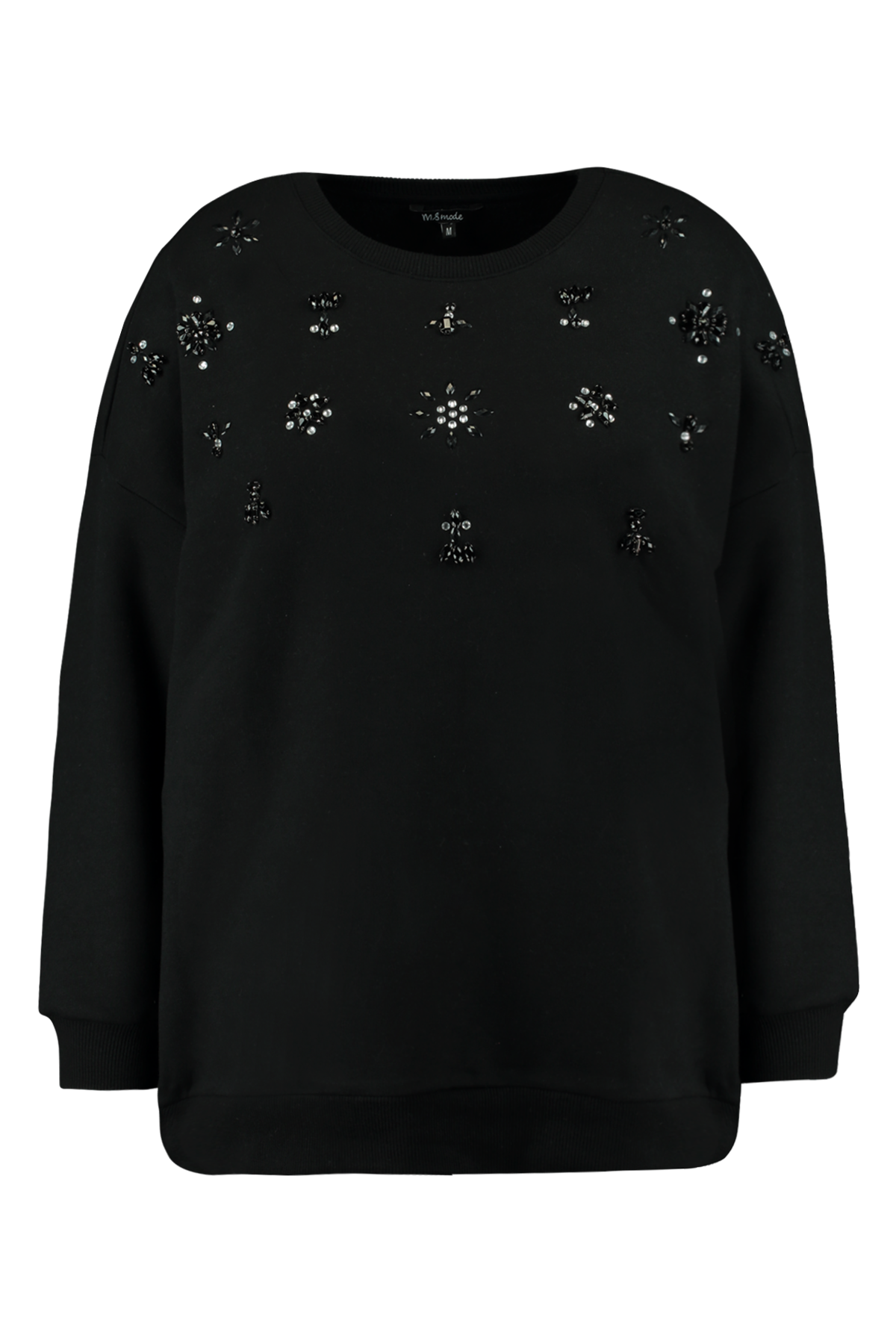 Sweater met strass steentjes image number null