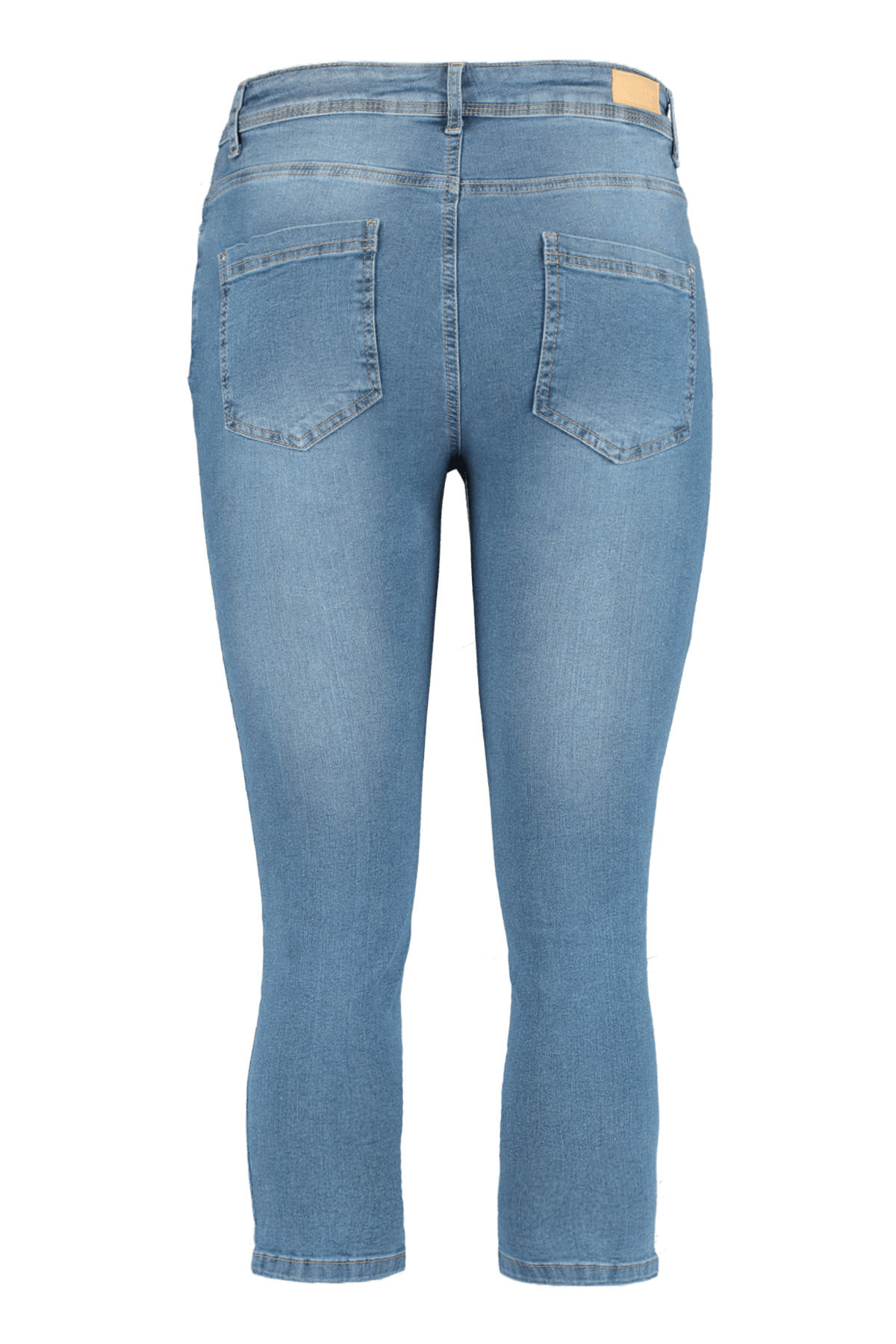 3/4 Skinny leg high waist jeans CHERRY image 3