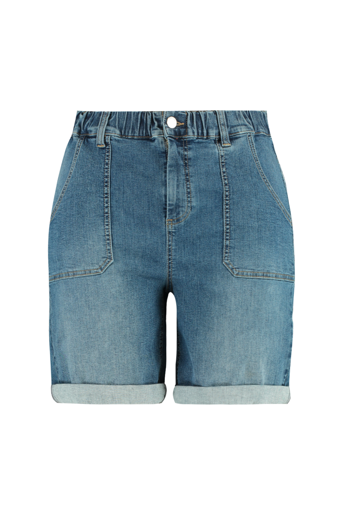 Dames Denim short bij MS Mode®