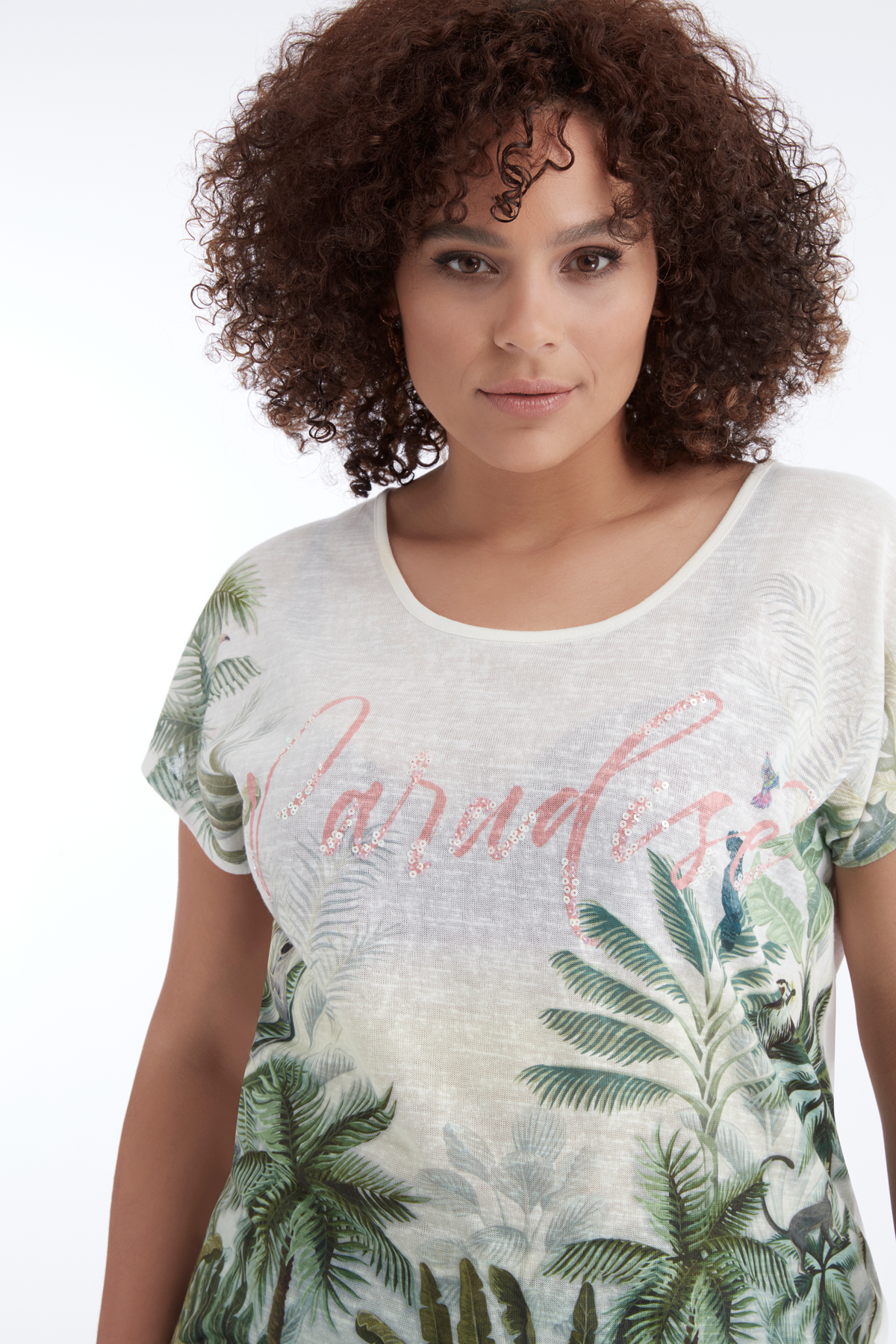 Dames Paradise Tshirt MS Mode