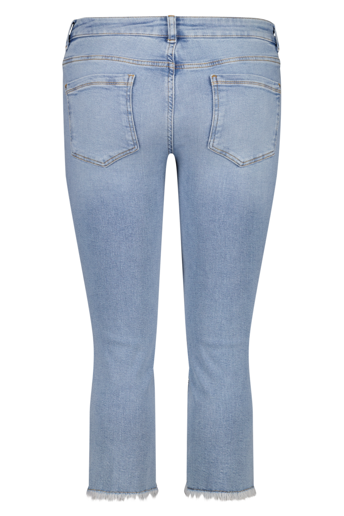 High waist denim jeans image number 2