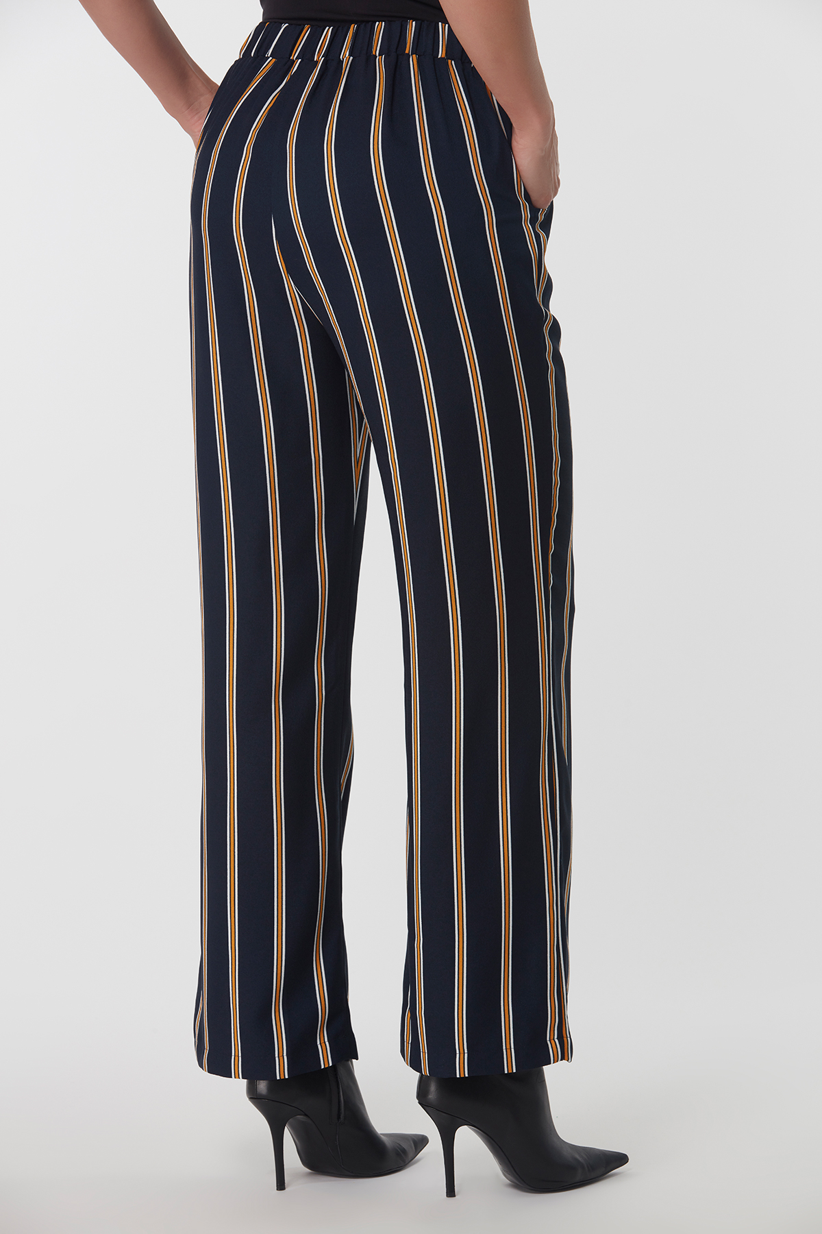 Dames Gestreepte wijde broek MS Mode