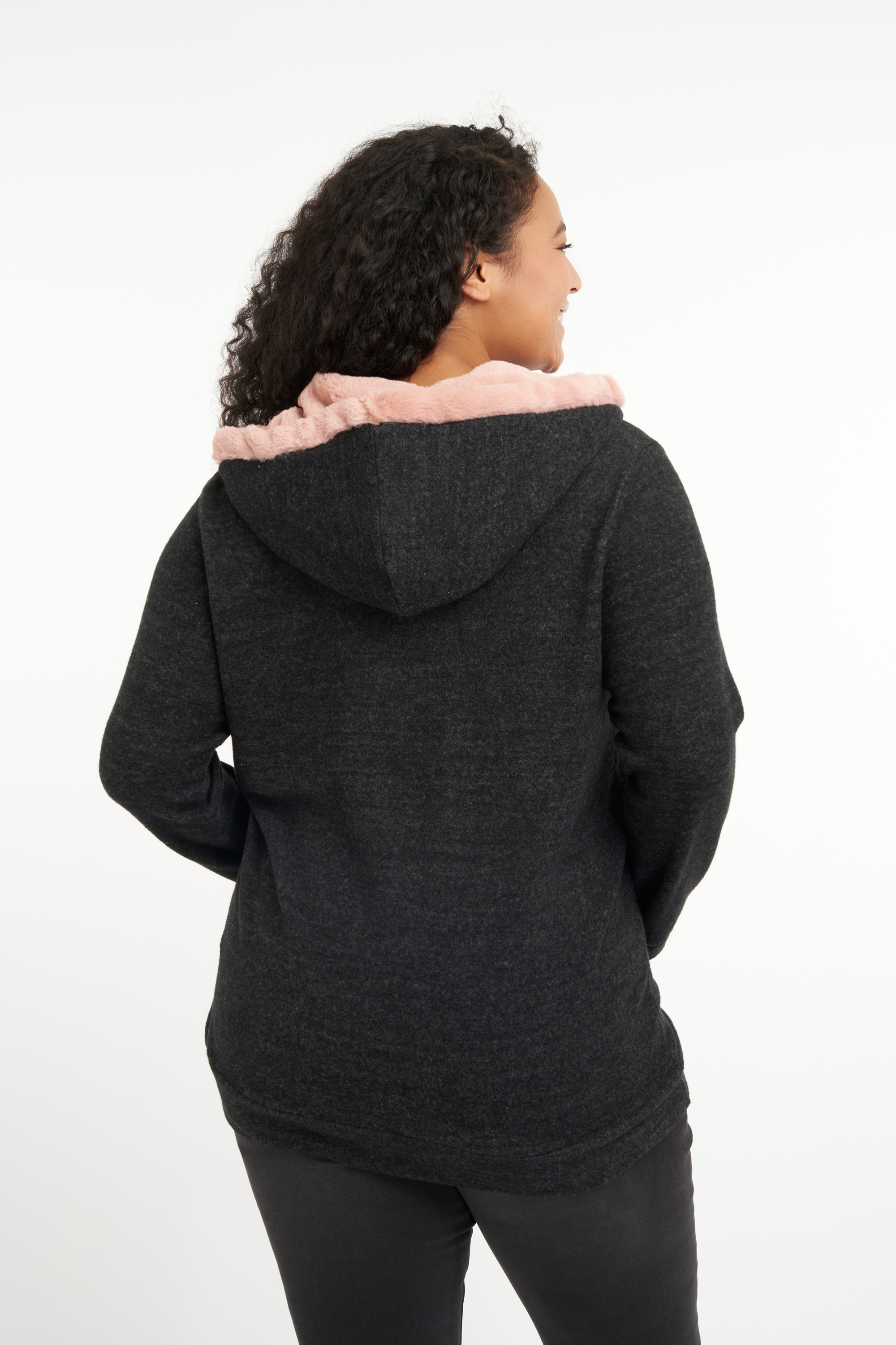 Dames Vest Met Capuchon Bij MS Mode 
