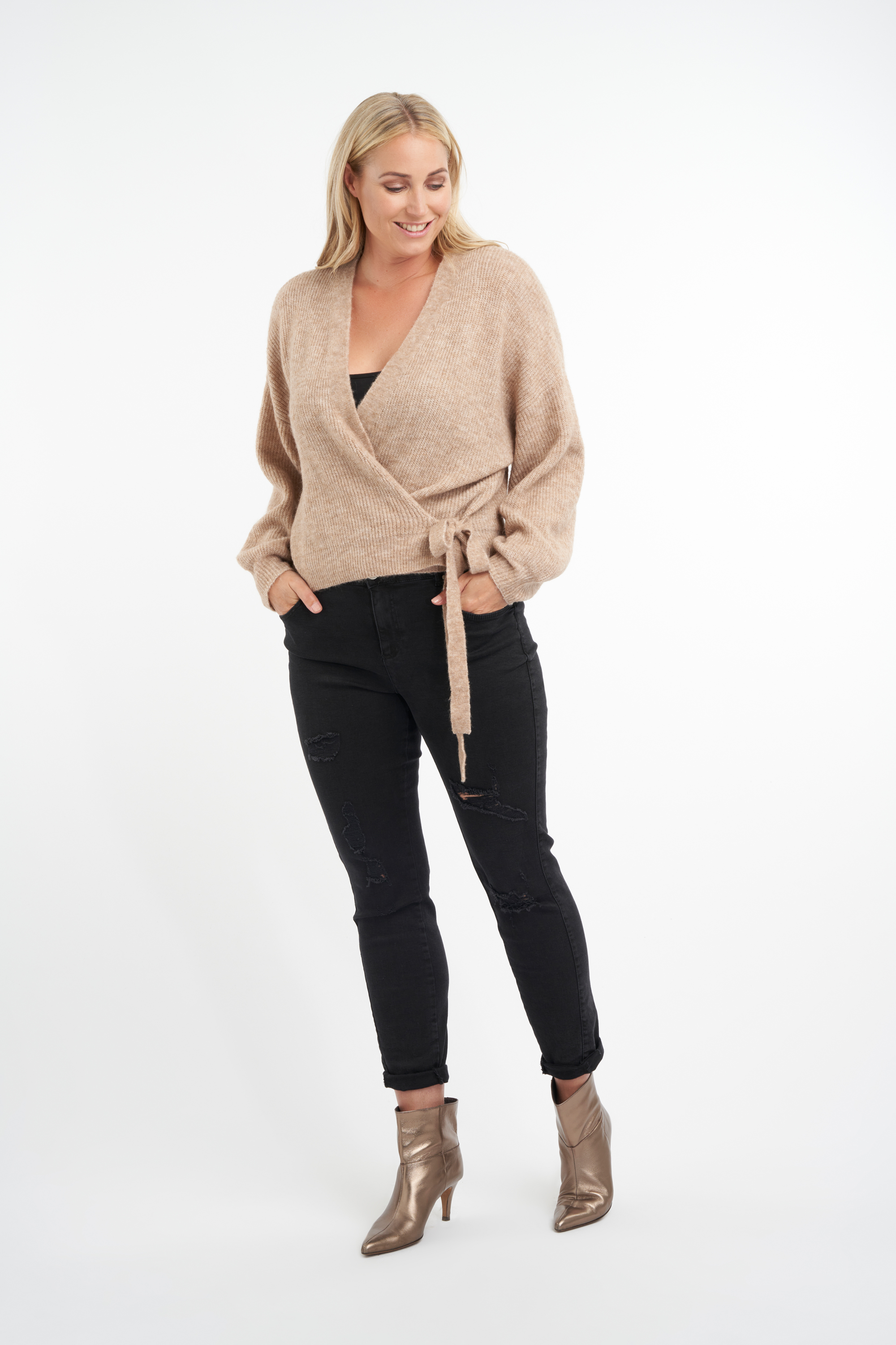 Dames Overslag vest bij MS Mode®