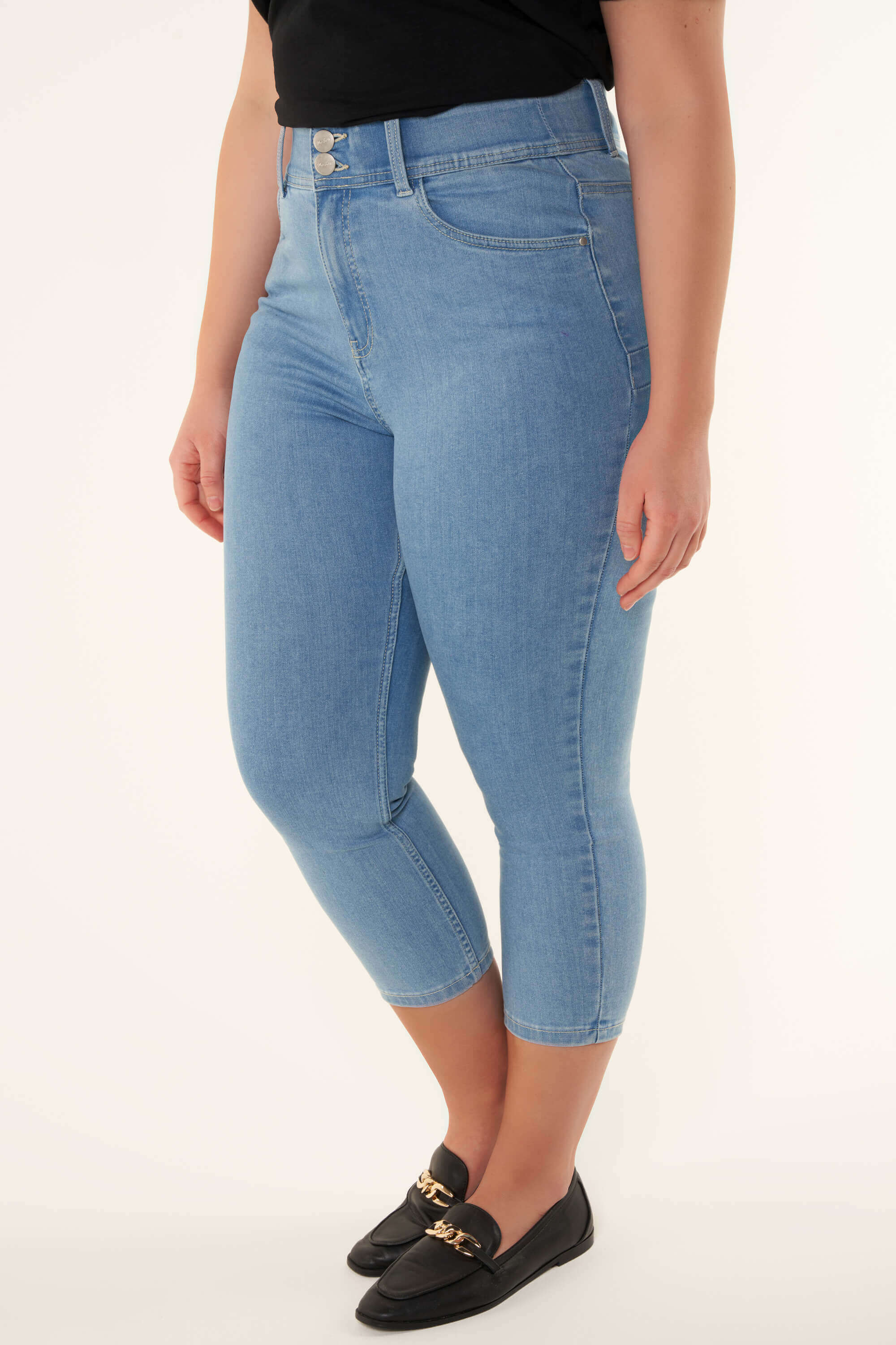 Shaping Skinny Jeans SCULPTS capri lengte image number 5