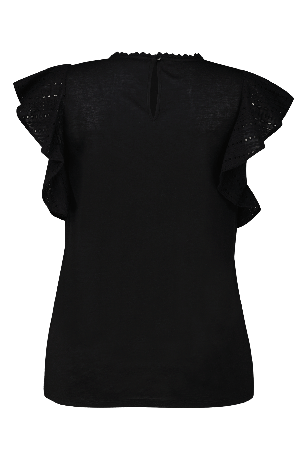 Top met broderie anglaise image 3