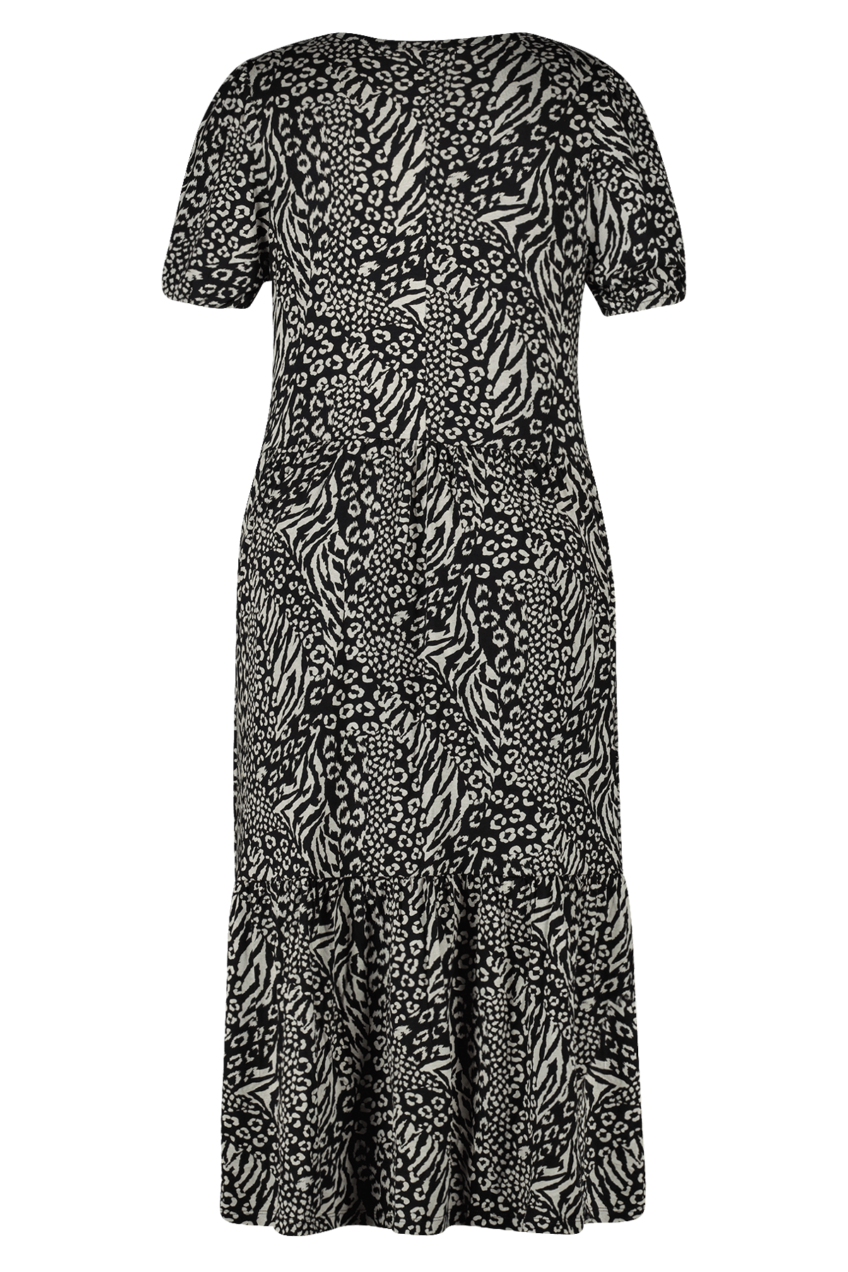 Lange jurk met print image number 3