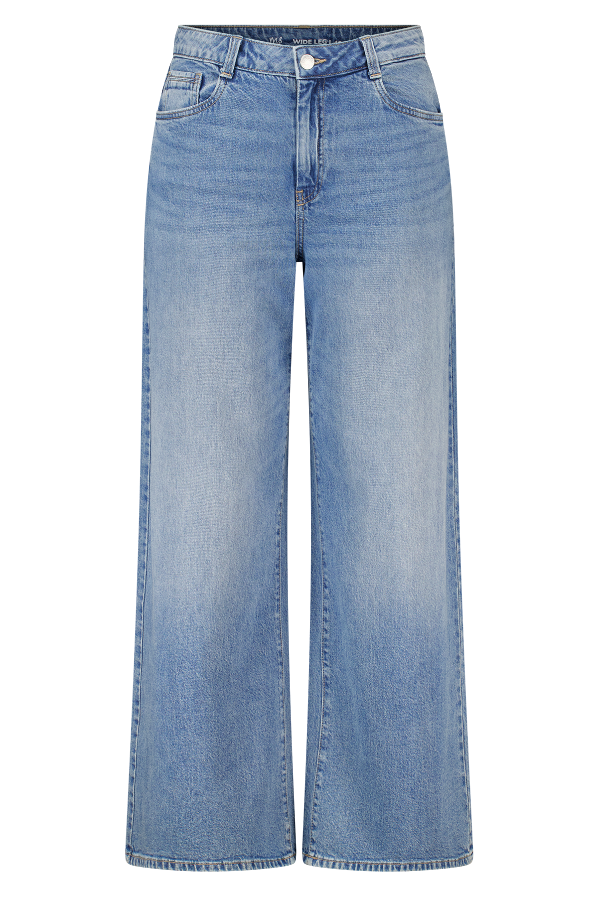 Flared Jeans Broeken Ms Mode Wide Leg Jeans Met Hoge Taille