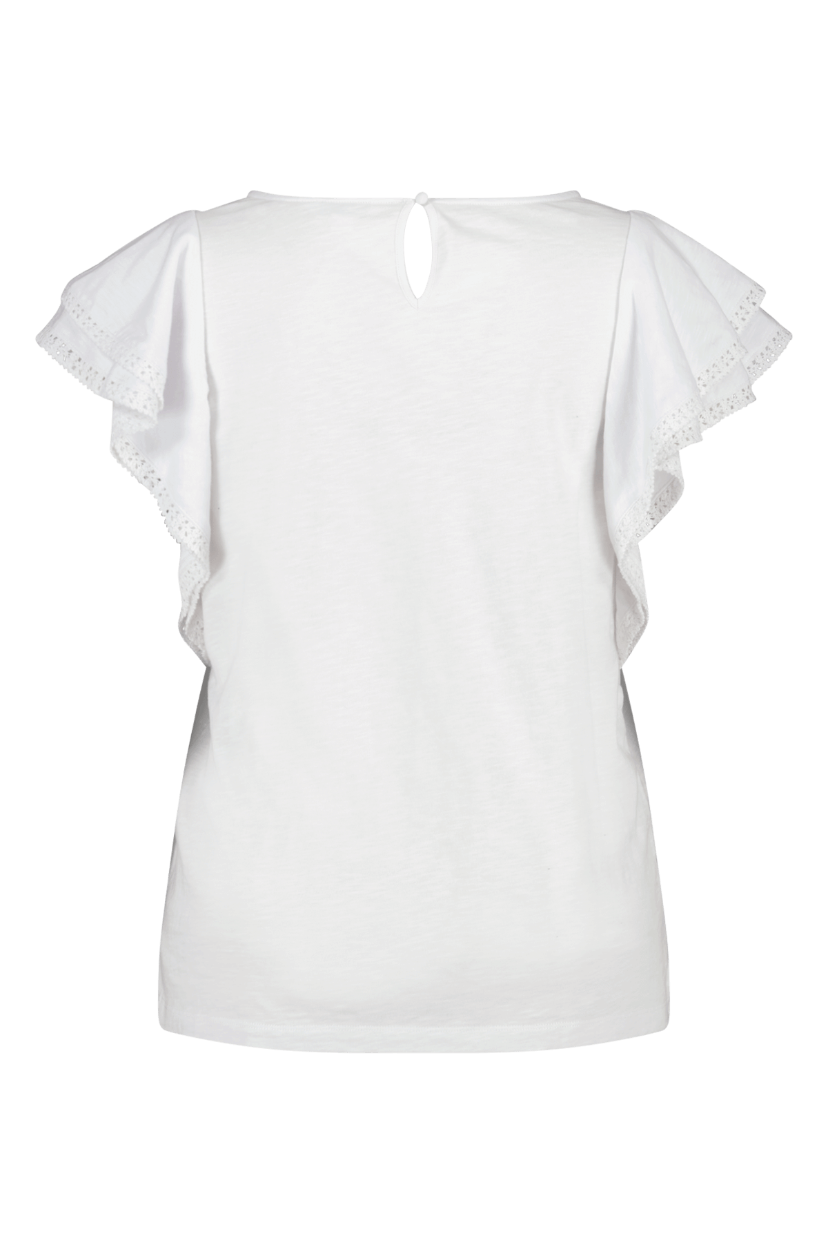 Shirt met shop ruffles mouwen